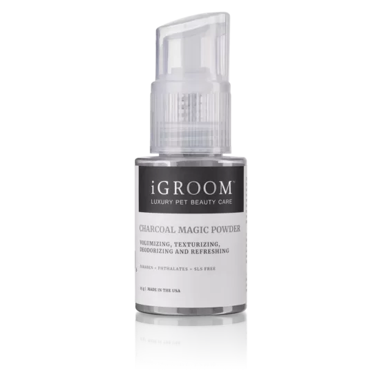 iGroom Charcoal Magic Powder for Dogs, 25g - līdzeklis apjomam un tekstūrai